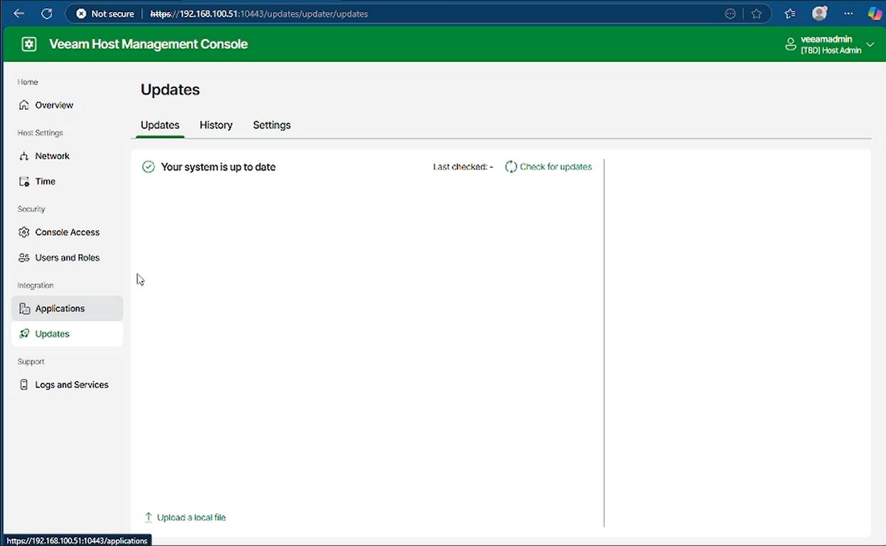 VBR v13 Beta 2 Web-TUI Update